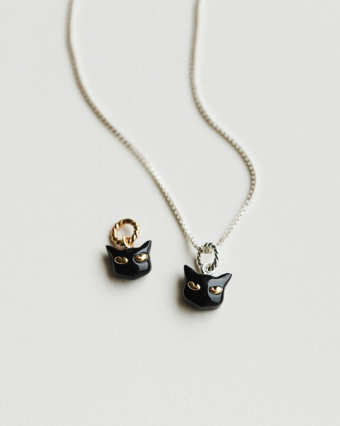 Lucky Black Cat Charm