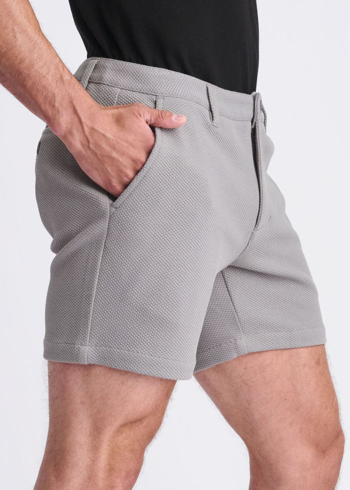 Lunar 6" Inseam Textured Stretch Knit Chino Shorts PM-2541