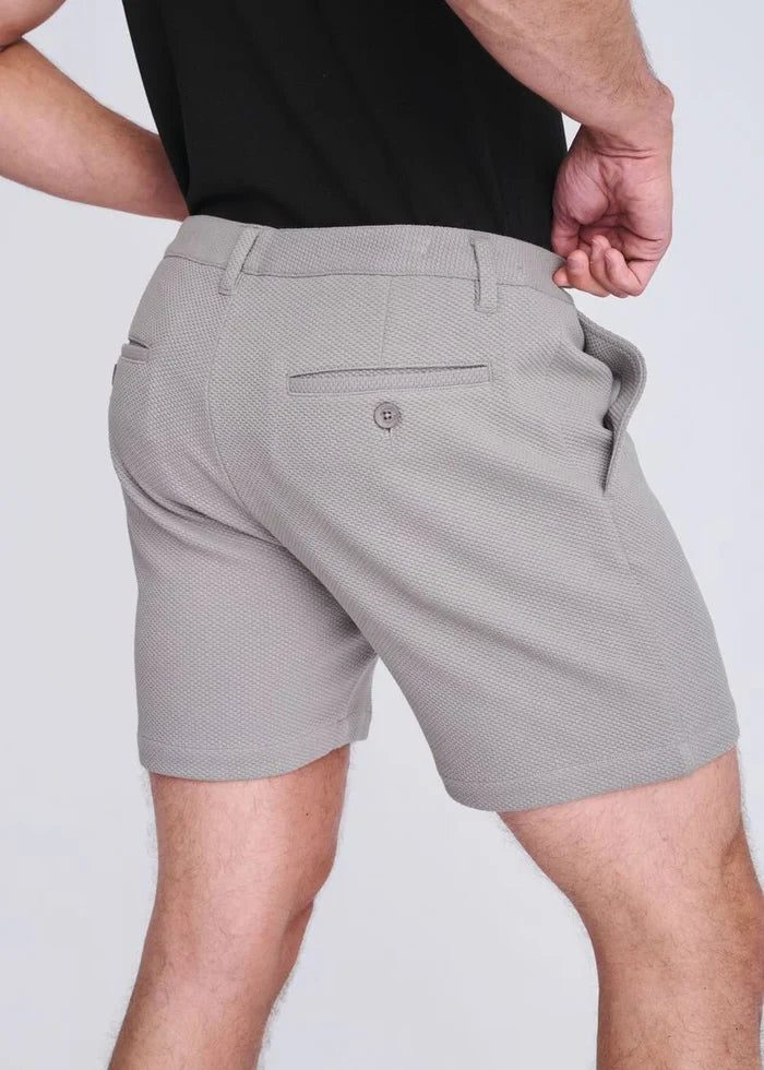 Lunar 6" Inseam Textured Stretch Knit Chino Shorts PM-2541