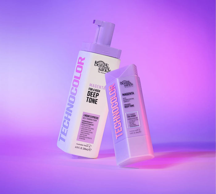 Magenta Technocolor Self Tanning Face Serum