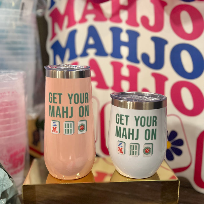 Mahj On Wine Tumbler