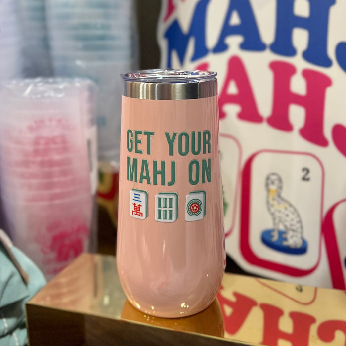 Mahj On Wine Tumbler
