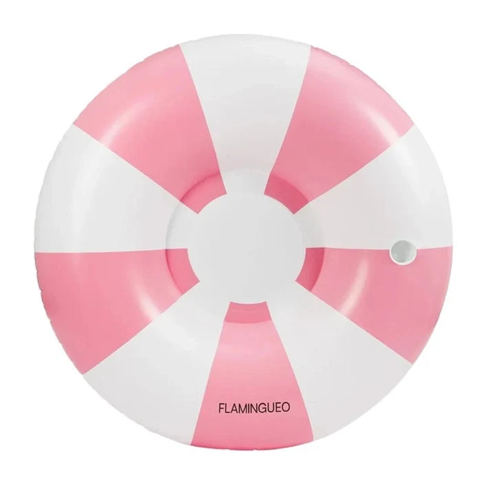 Mambo Inflatable Donut Pool Float with Mesh Seat for Pool & Beach