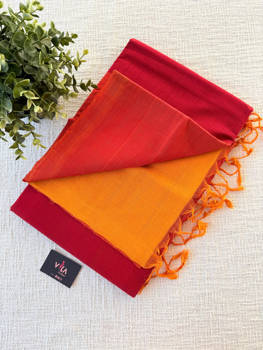 Mangalgiri Cotton Saree with blouse