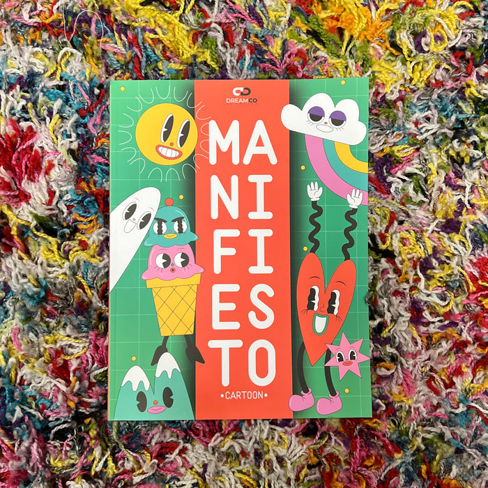 Manifiesto Cartoon Coloring Book