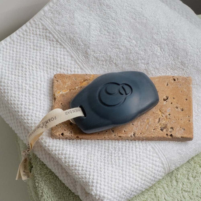Mens 3-in-1 Shower Bar - Charcoal & Rosewood by FOAMIE &Keep