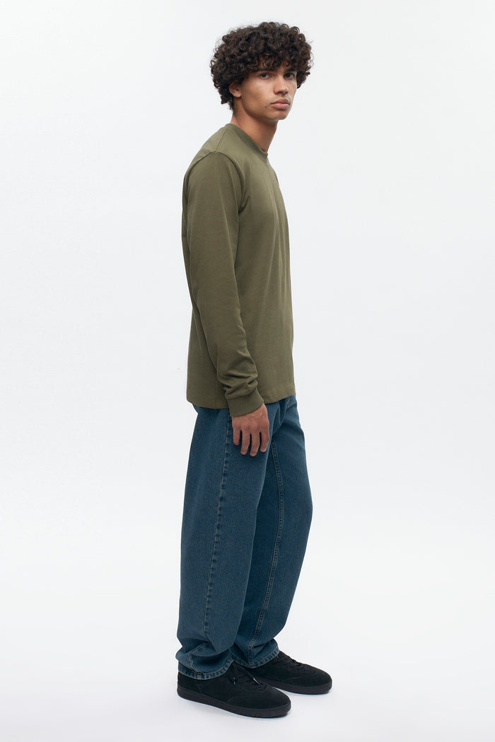 Men's Midweight Longsleeve in Olive
