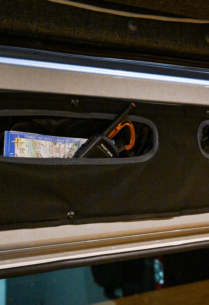 Mercedes Sprinter Upper Sliding Door Storage Panel