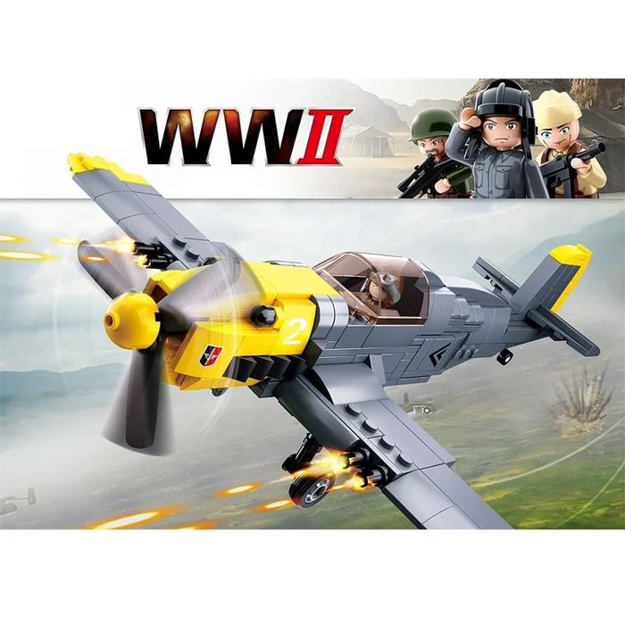 Messerschmitt BF-109 Building Blocks (289 Pieces)