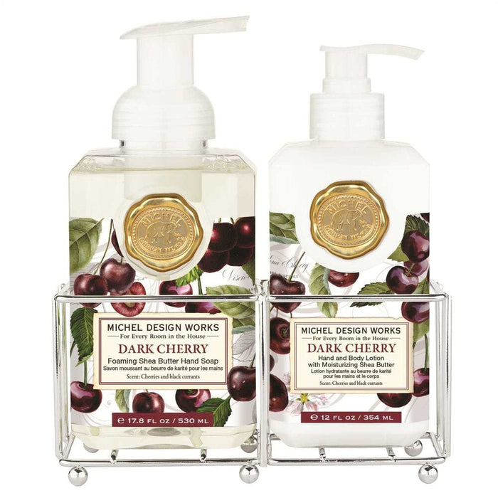 Michel Design Works Dark Cherry Hand Care Caddy