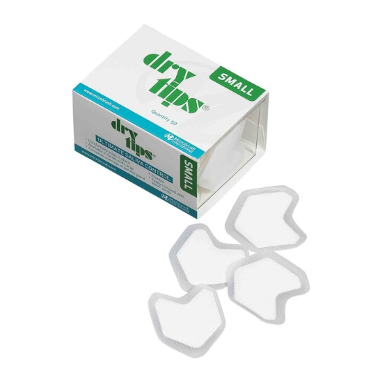 Microbrush Dry Tips – Small or Large, Pack of 50