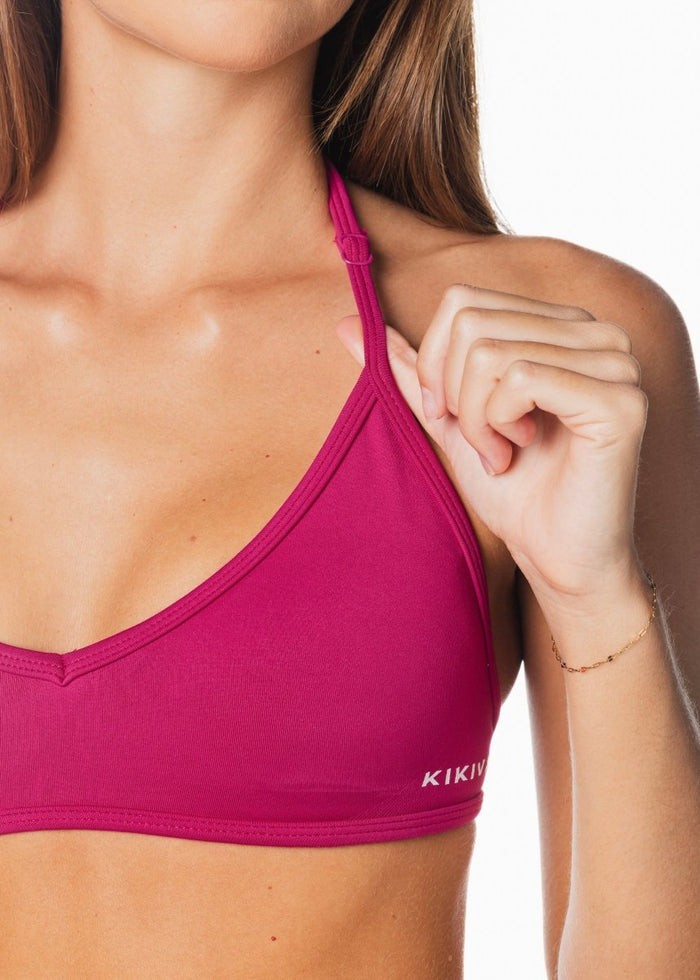 Mini Dainty Crop - Raspberry - Kikiva Collection