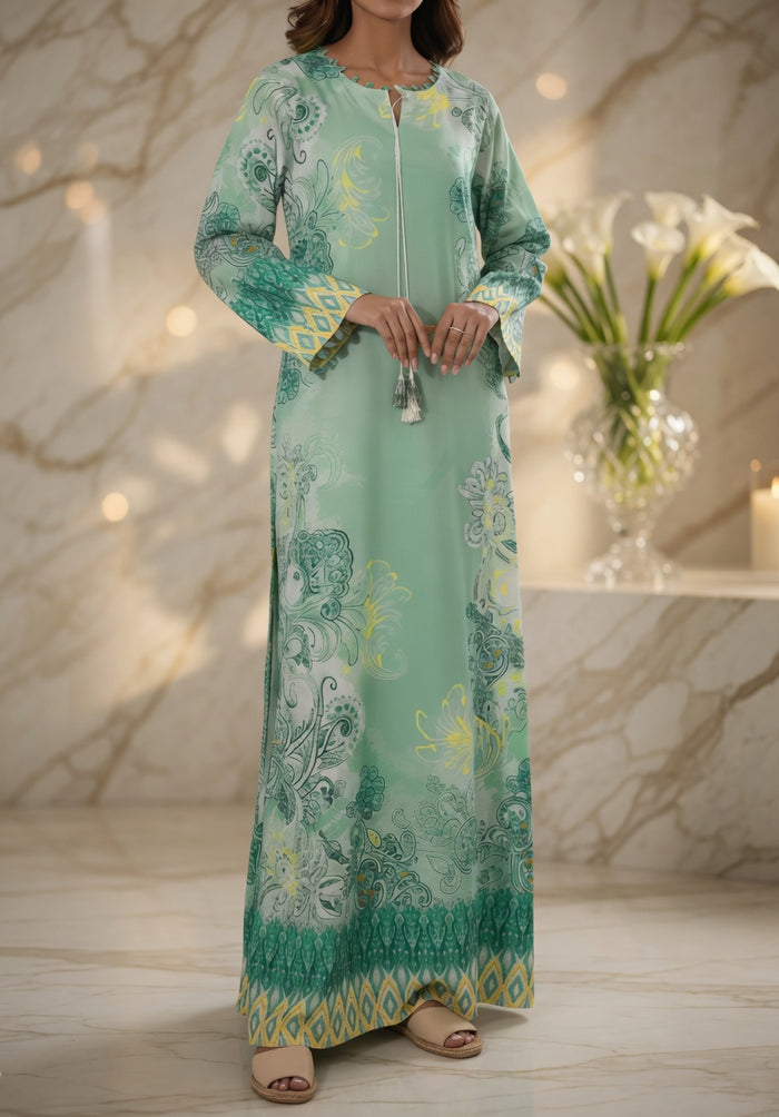 Mint Aura Kaftan