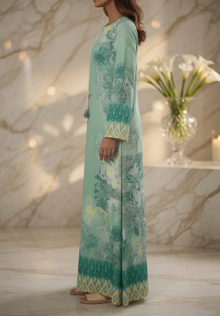 Mint Aura Kaftan