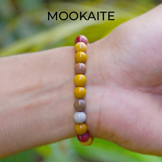 Mookaite Jasper Natural Crystal Bracelet