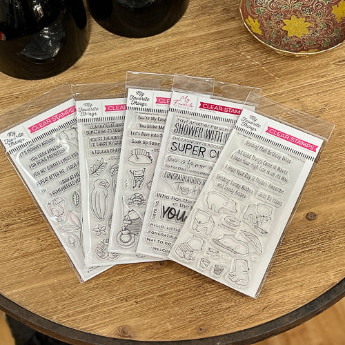 My Favorite Things Clear Stamps