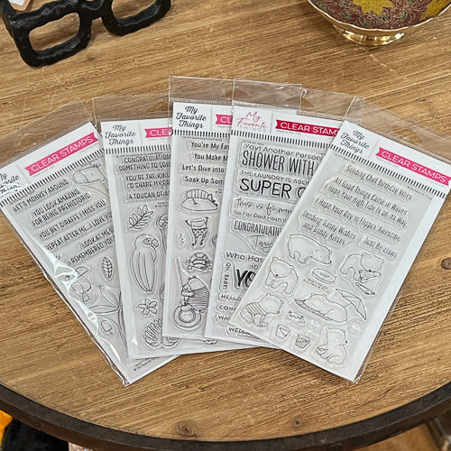 My Favorite Things Clear Stamps