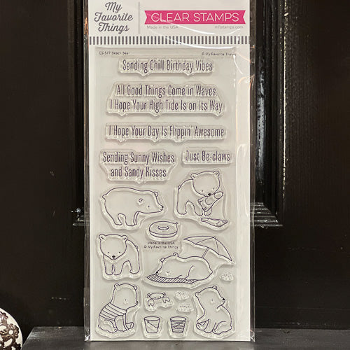 My Favorite Things Clear Stamps