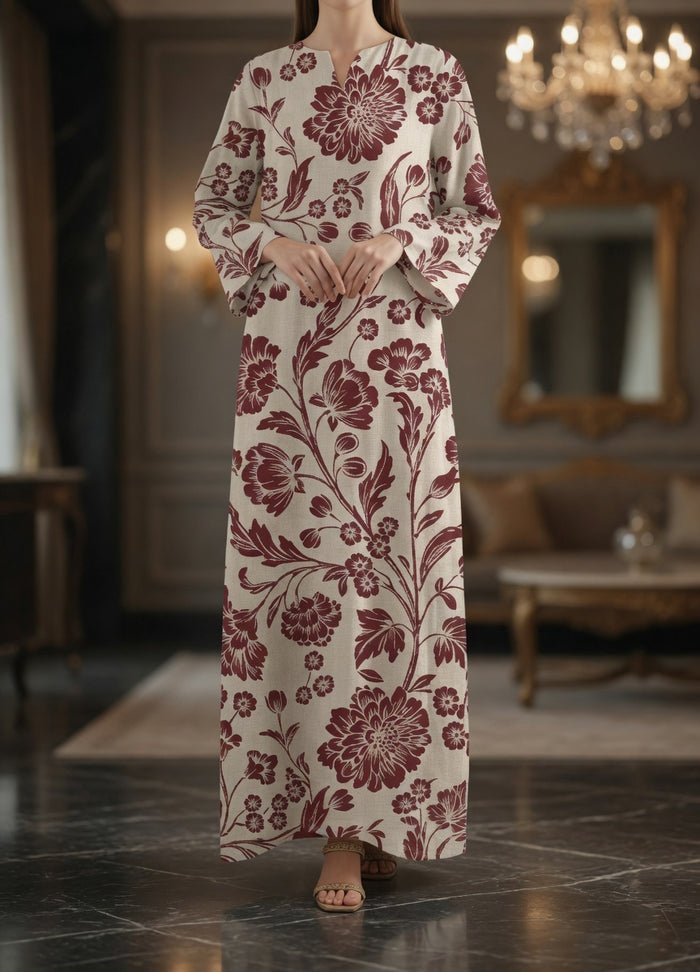 Noor-e-Ruby Bloom Kaftan