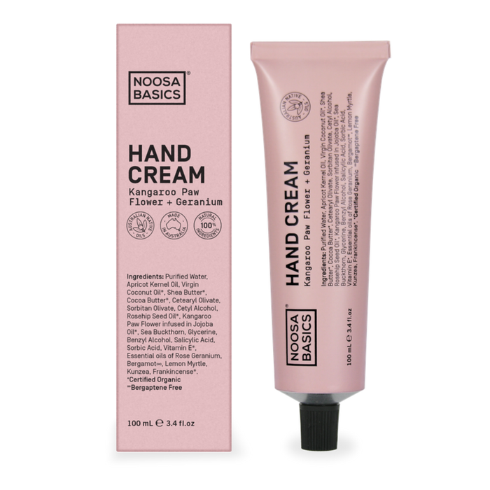 Go-For-Zero-Australia-Noosa-Basics-Kangaroo-Paw-Geranium-Hand-Cream-Front