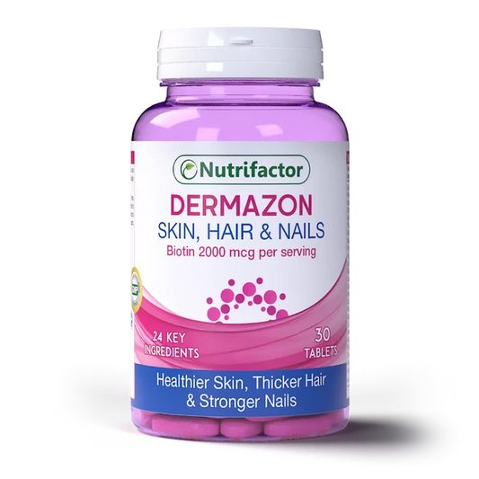 Nutrifactor Dermazon Biotin, 2000mcg