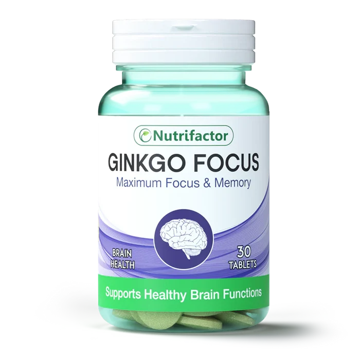 Nutrifactor Ginkgo Focus, 120mg