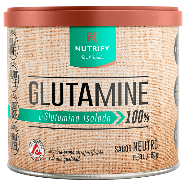 NUTRIFY | Glutamina Isolada em pó (150 gramas)