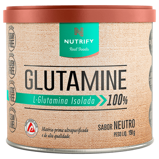 NUTRIFY | Glutamina Isolada em pó (150 gramas)