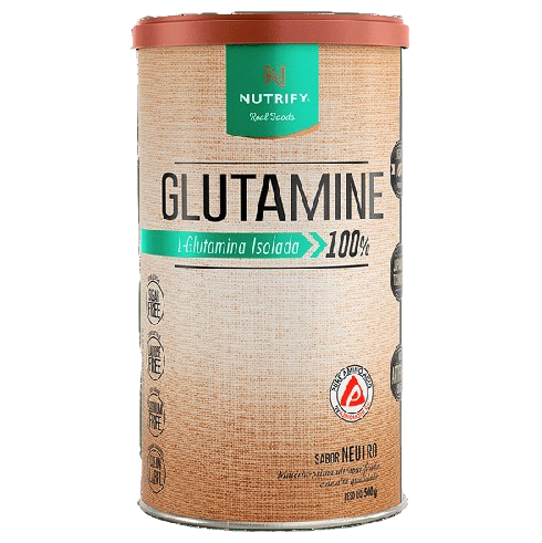 NUTRIFY | Glutamina Isolada em pó (500 gramas)