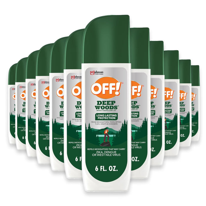 OFF! Deep Woods Pump Insect Repellent Spray - 6 oz - 12 Pack
