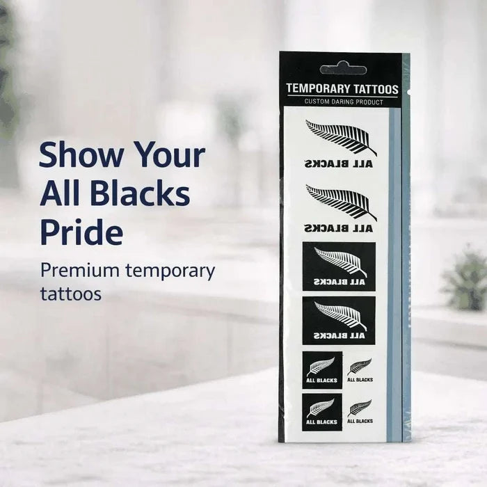 Olive Temporary Tattoo Strips All Blacks Facebook Ad