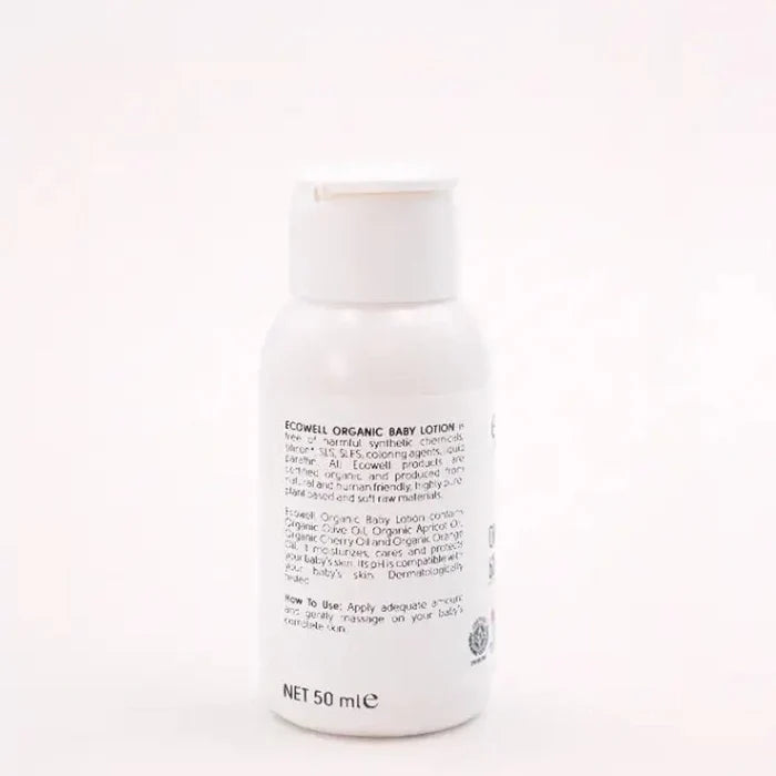 Organic Baby Body Lotion for Sensitive Skin - 50ml