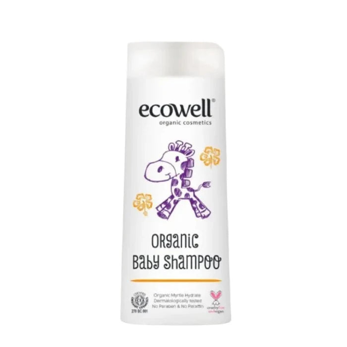 Organic Baby Shampoo with Tear-Free Gentle Formula (300ml)