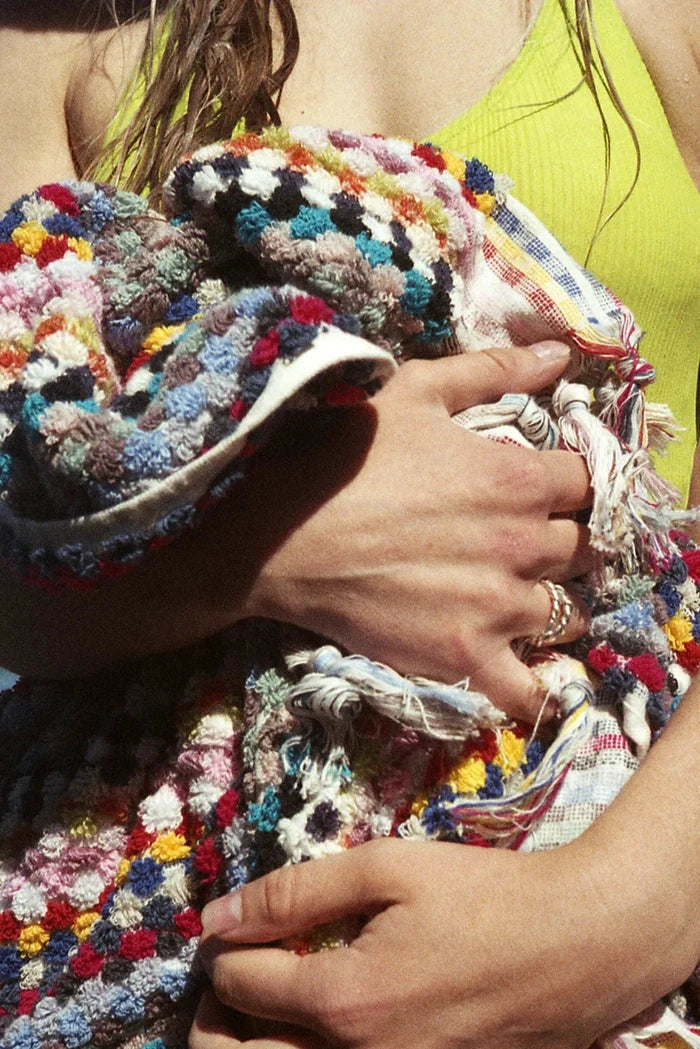 Organic Cosmic Rainbow Towel