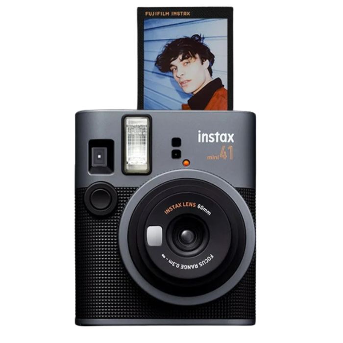 Original Fujifilm Instax Mini 40 Films Camera Hot Sale New Instant Photo Black Colour Fuji Photo Paper+Gift Package