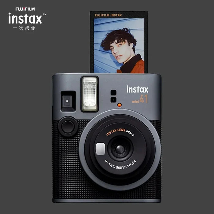 Original Fujifilm Instax Mini 40 Films Camera Hot Sale New Instant Photo Black Colour Fuji Photo Paper+Gift Package