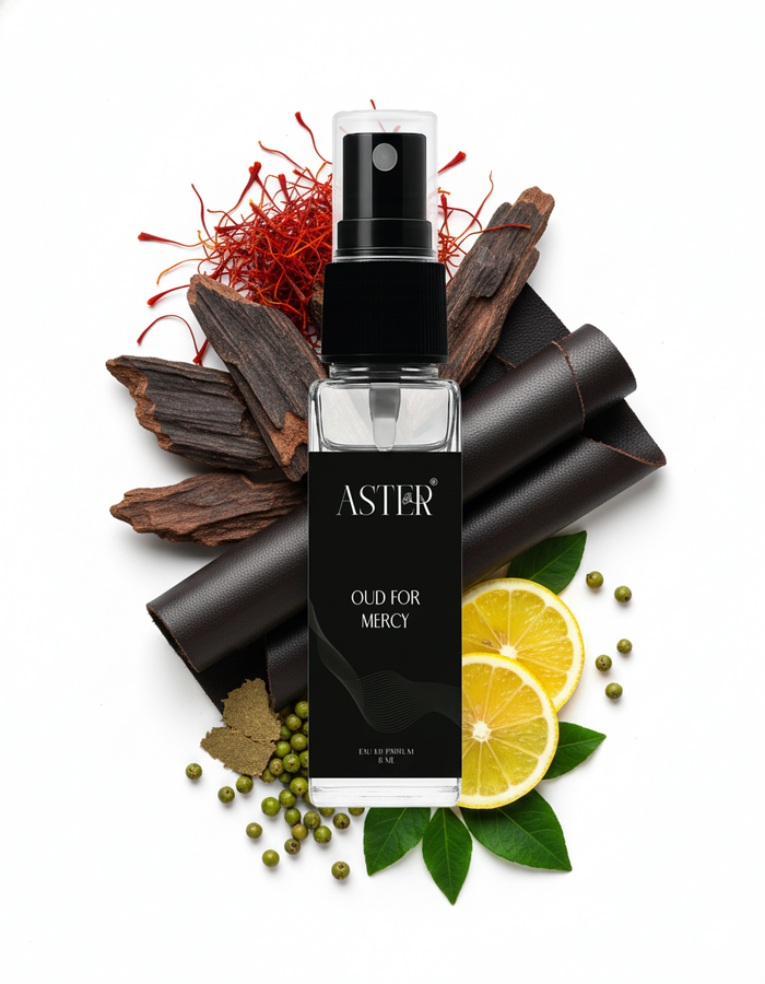 Oud For Mercy EDP for Oud 8ml fragrance bottle