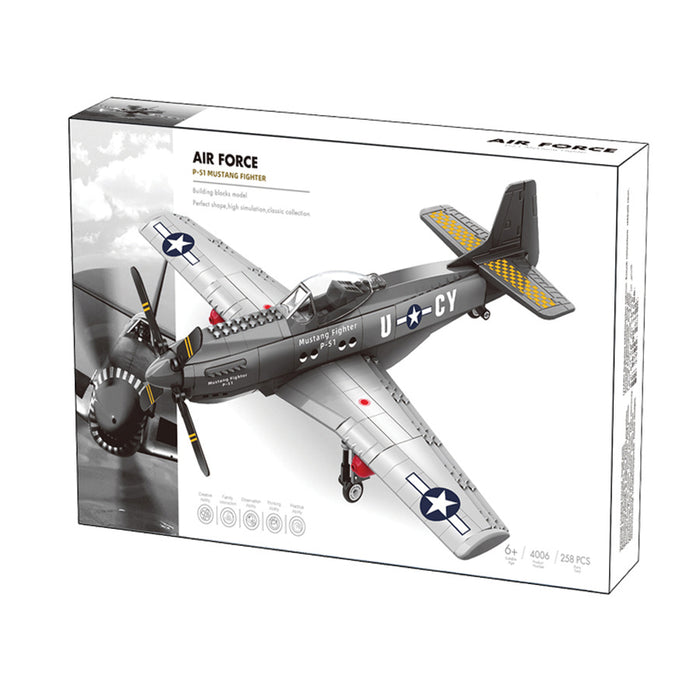 P-51 Mustang Building Blocks (256 piece)