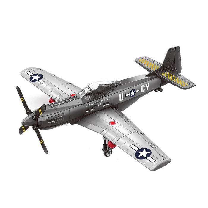 P-51 Mustang Building Blocks (256 piece)