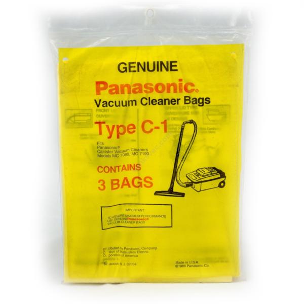 Panasonic Vacuum Bags 3pk Part MC-140P