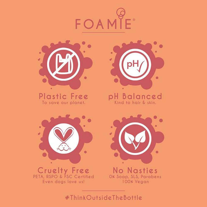 Papaya & Oatmilk Body Bar by FOAMIE &Keep