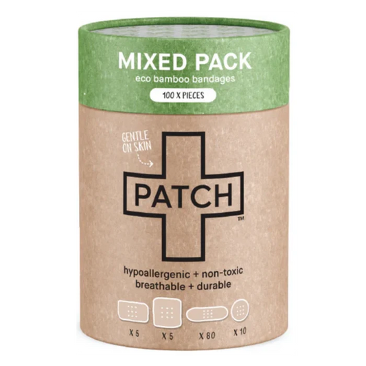 Go-For-Zero-Australia-Patch-Adhesive-Bamboo-Bandages-Mixed-100-Pack