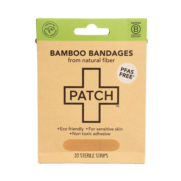 Go-For-Zero-Australia-Patch-Australia-Natural-Adhesive-Strips-20-Pack-Front