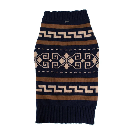 PENDLETON DOG SWEATER WESTERLEY NAVY BIG LEBARKSKI