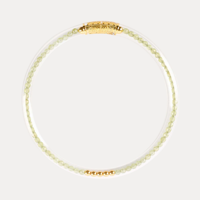 Peridot Luxe All Weather Bangle | BuDhaGirl