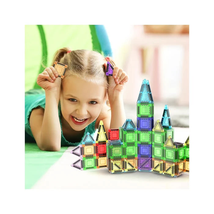 Picasso - Nano Magnetic Building Tiles Construction Travel Set 50 Pce