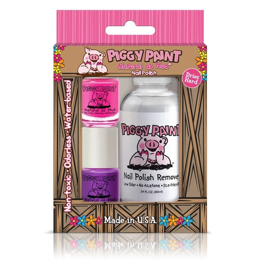 Piggy Paint Polish and Remover Box Set