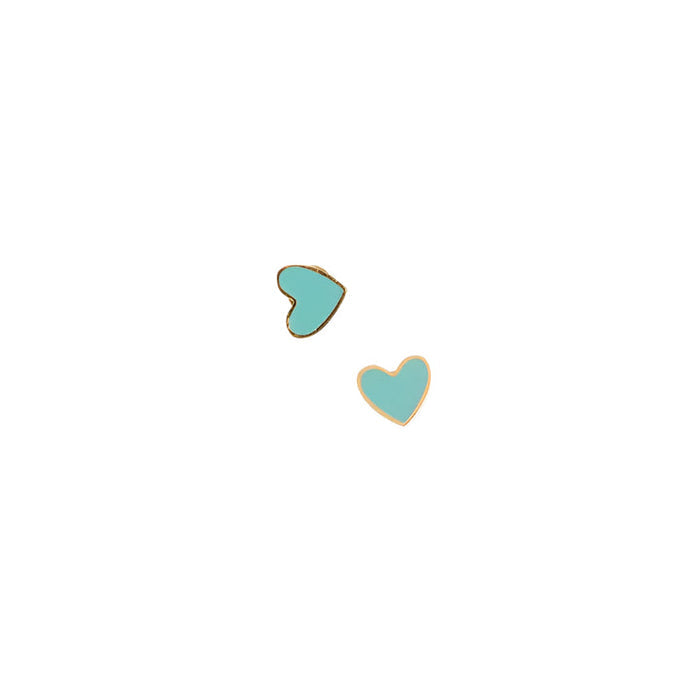 Pip Pop Post Enamel Heart