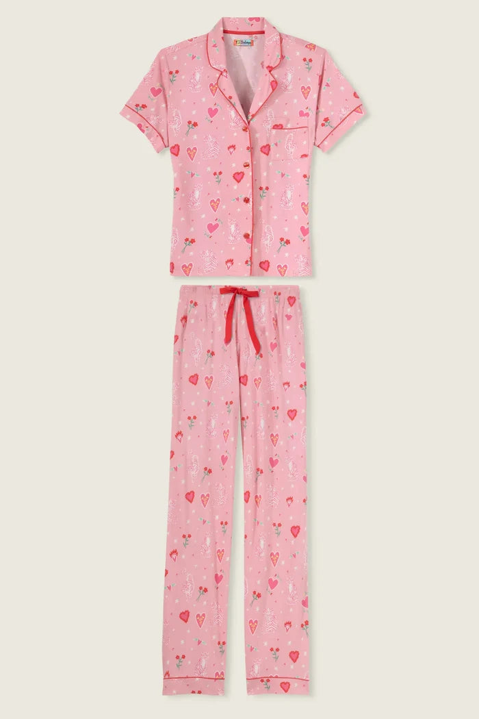 PJ Salvage Whimsy Tiger PJ Set