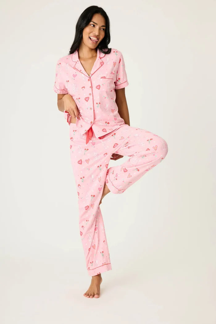 PJ Salvage Whimsy Tiger PJ Set
